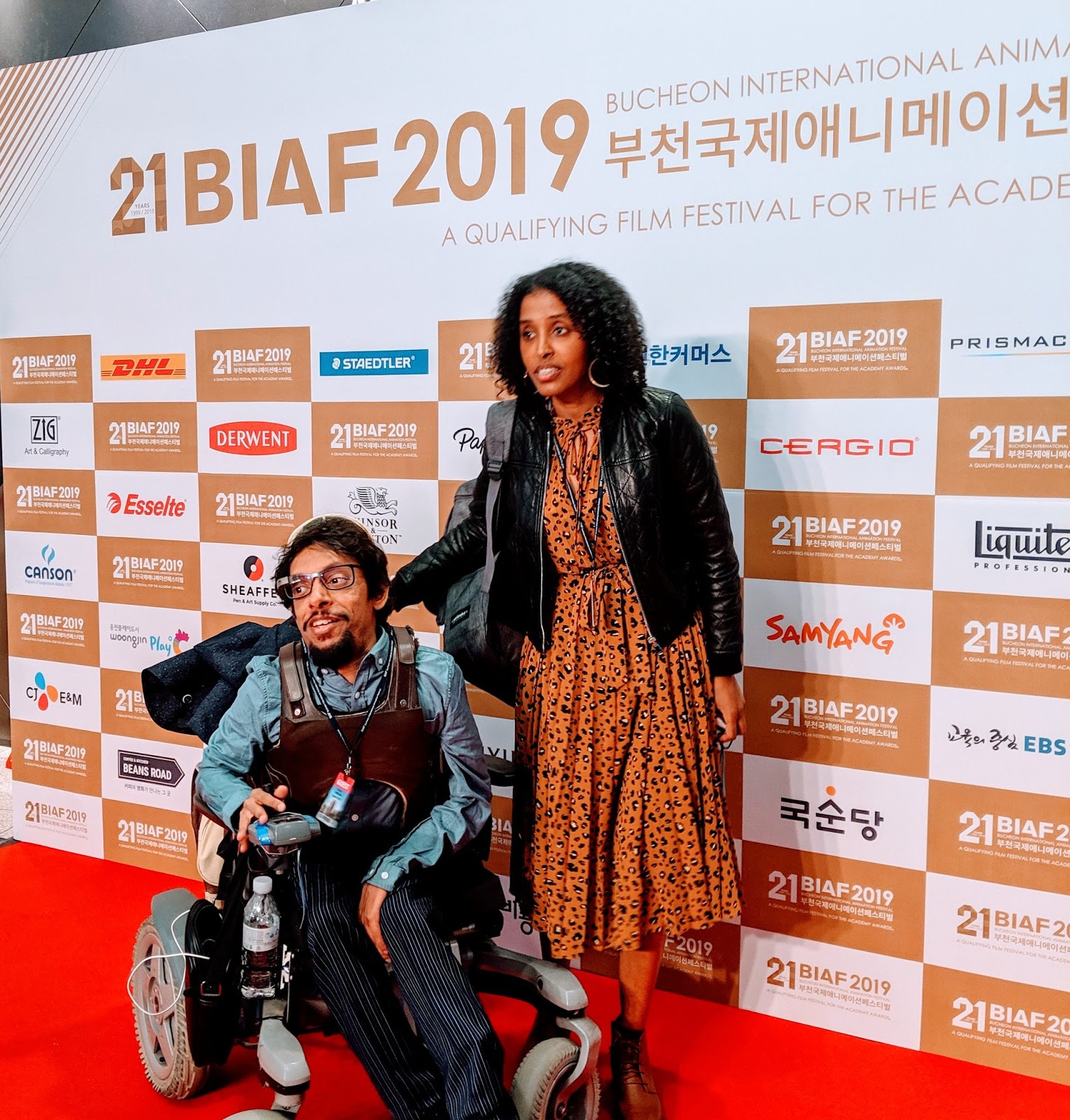 Davey Jose at the Bucheon International Animation Festival in Korea